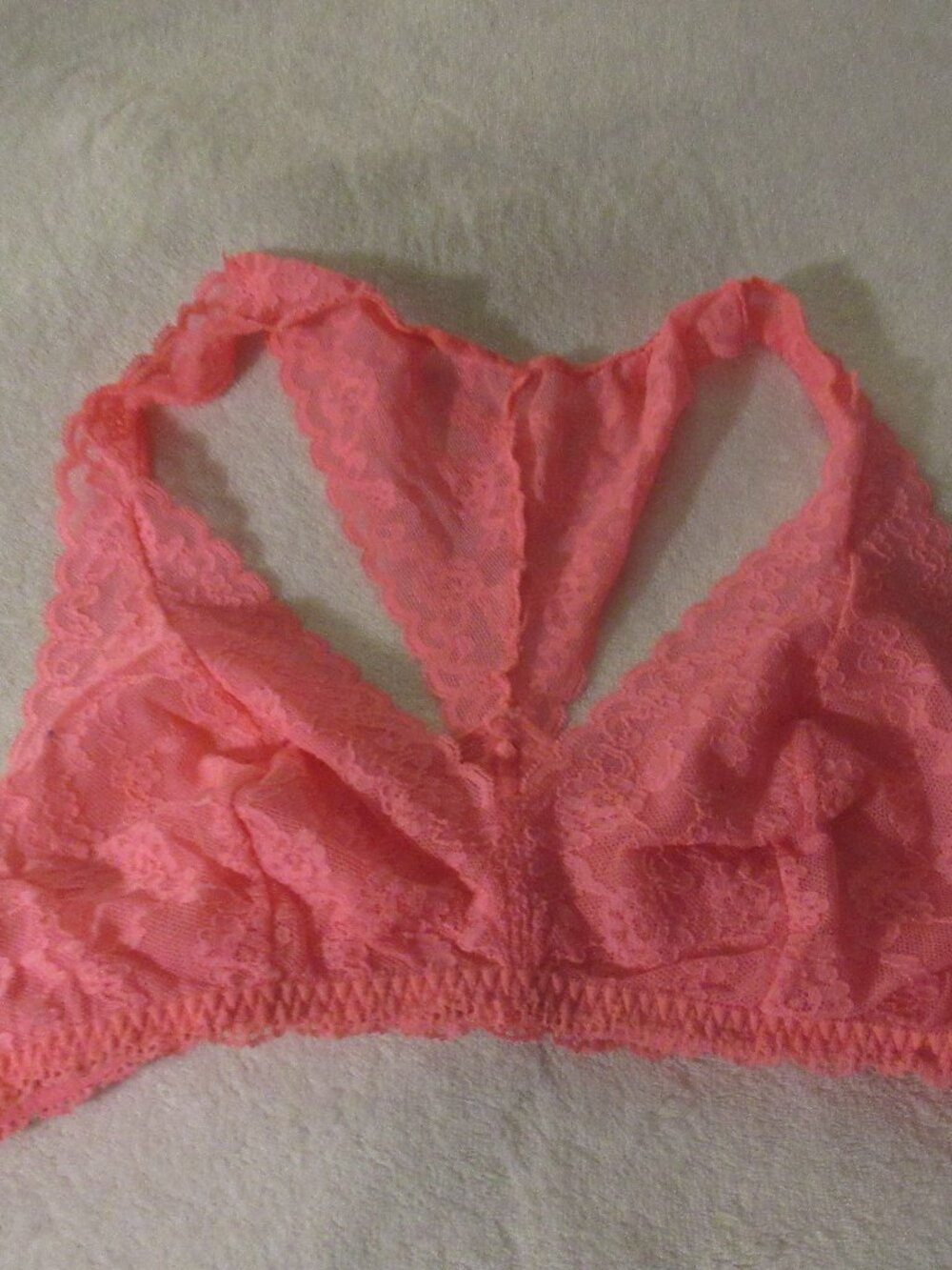 Victoria's secret Pink Bralette Size Large USED